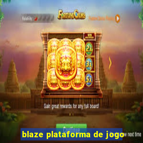 blaze plataforma de jogo